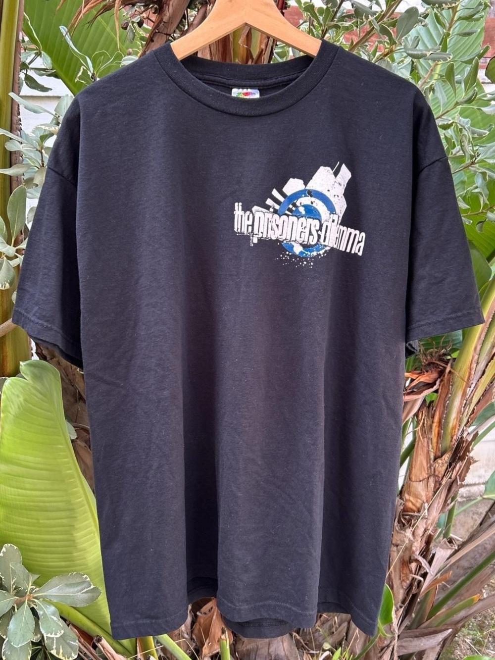 Vintage Y2K The Prisoner’s Dilemma Band T Shirt Fruit of the Loom XL